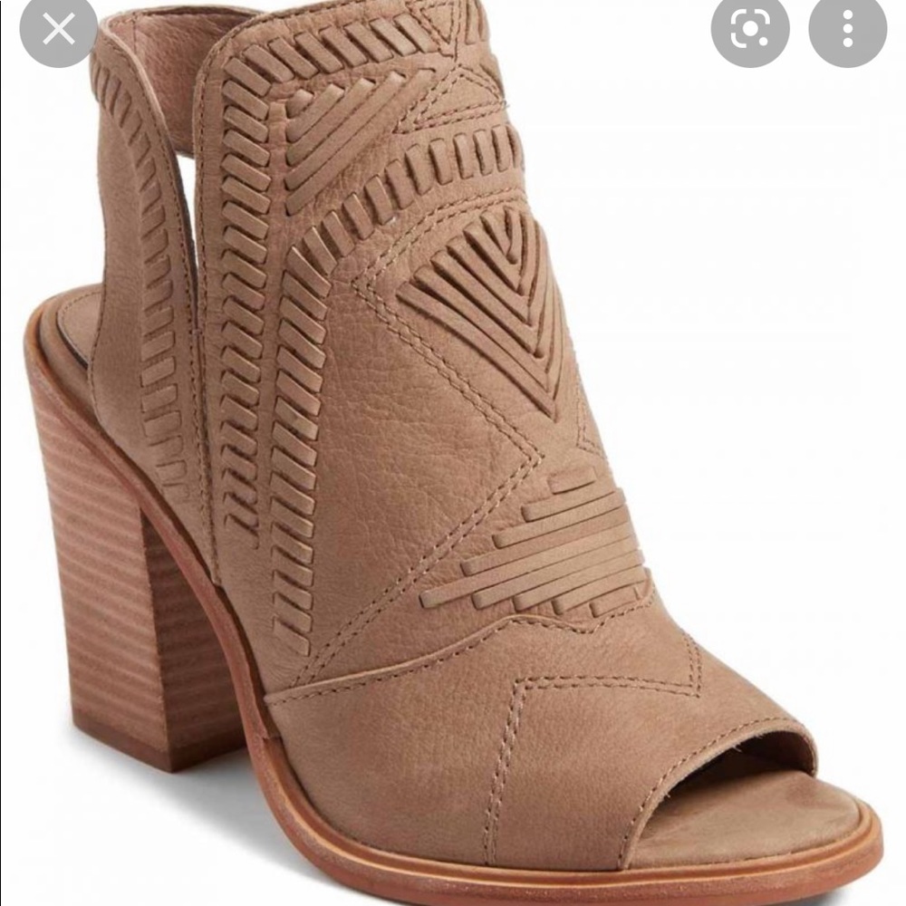 Vince Camuto Peep-Toe Booties